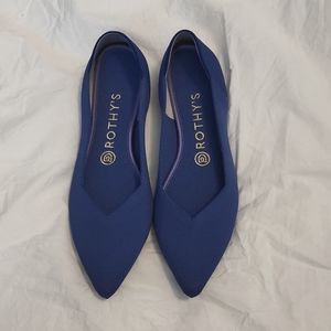 NWOT Blue Rothy's Point Shoes - Size 8.5
